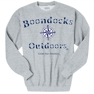 Boondocks Outdoors Sweatshirt with Nautical Logo